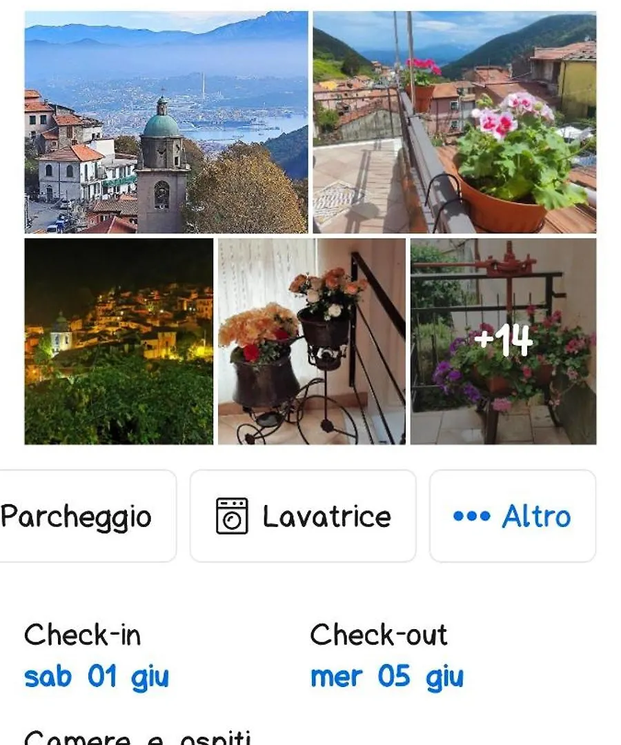 Casa Vacanze Belvedere Biassa Holiday home